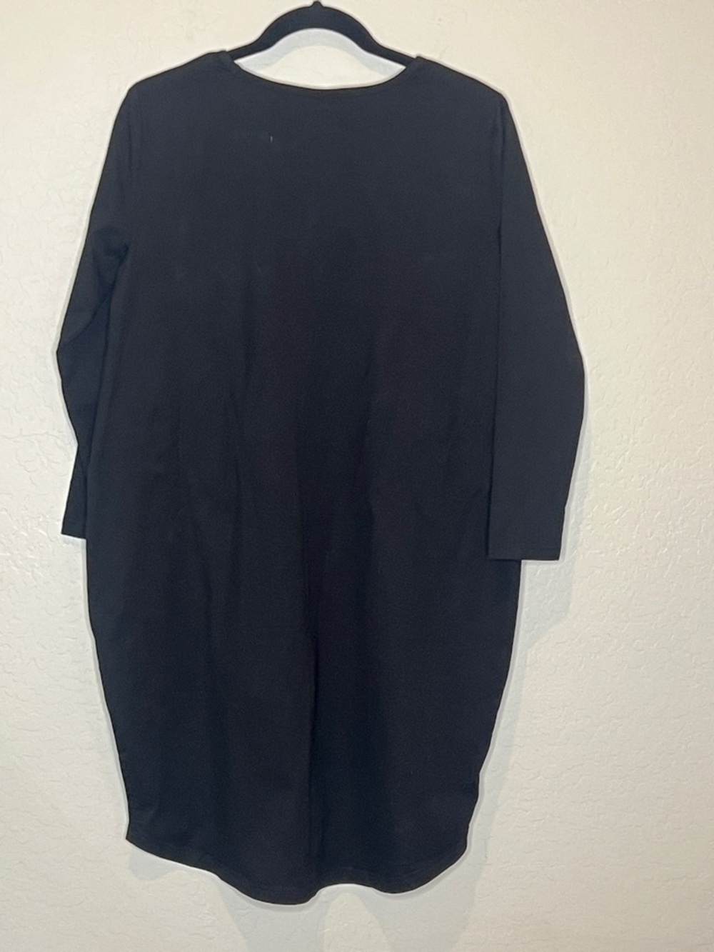 MONAT Oversized Black Logo Tunic Dress size Small - Picture 6 of 7